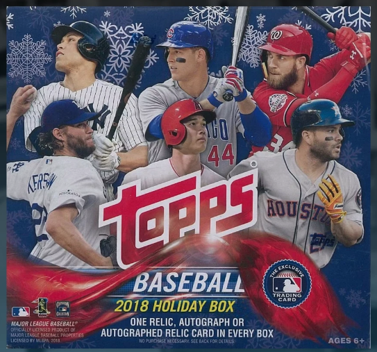 2018 Topps Holiday Baseball Mega Personal Break