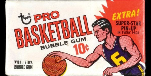 1969 Topps Basketball National Pack Break to Chase a Kareem Rookie