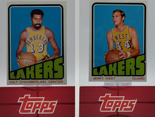 FOUR HOFers Pulled from 1972 Topps Pack Including West and Chamberlain
