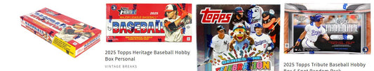 Vintage Breaks is Now Offering MODERN Card Breaks