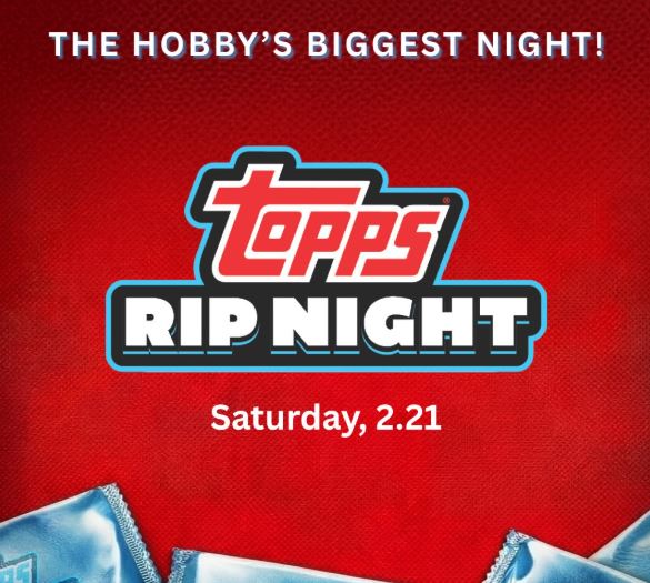 Just Collect Invites You Topps Rip Night2026