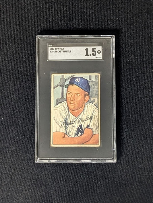 Breakzee Win Leads to Free 1952 Bowman Mickey Mantle Card