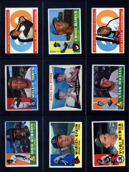 1960 Topps Baseball Set Break 572 Spot Random Card (Mickey Mantle PSA 4, Carl Yastrzemski Rookie PSA 5, Willie McCovey Rookie PSA 5, Mickey Mantle All Star PSA 4, etc!)