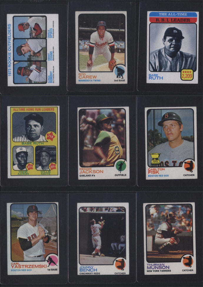 1973 Topps Baseball Set Break 660 Spot Random Card (Mike Schmidt Rookie PSA 6, Nolan Ryan SGC 6, Hank Aaron PSA 7, Al Kaline SGC 8, Bob Gibson PSA 8.5, etc!)