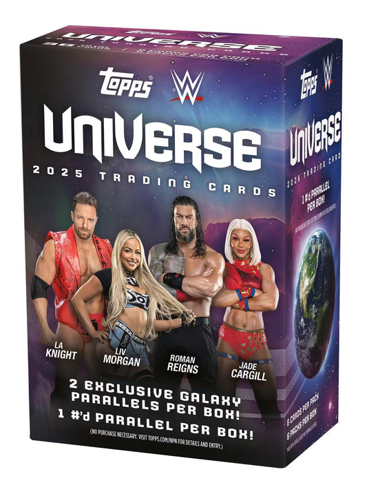 2025 Topps WWE Universe Blaster Personal Box