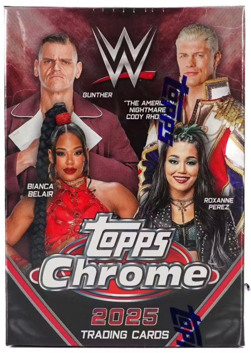 2025 Topps Chrome WWE Wrestling Blaster Box Personal Break