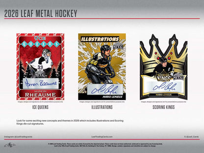 2026 Leaf Metal Hockey Box Personal Break