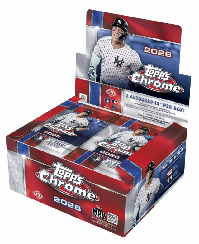 2026 Topps Chrome Baseball Hobby Jumbo Box Personal Break