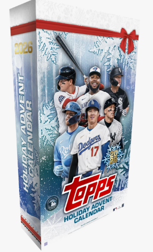 2026 Topps Holiday MLB Baseball Advent Calendar *Sealed*