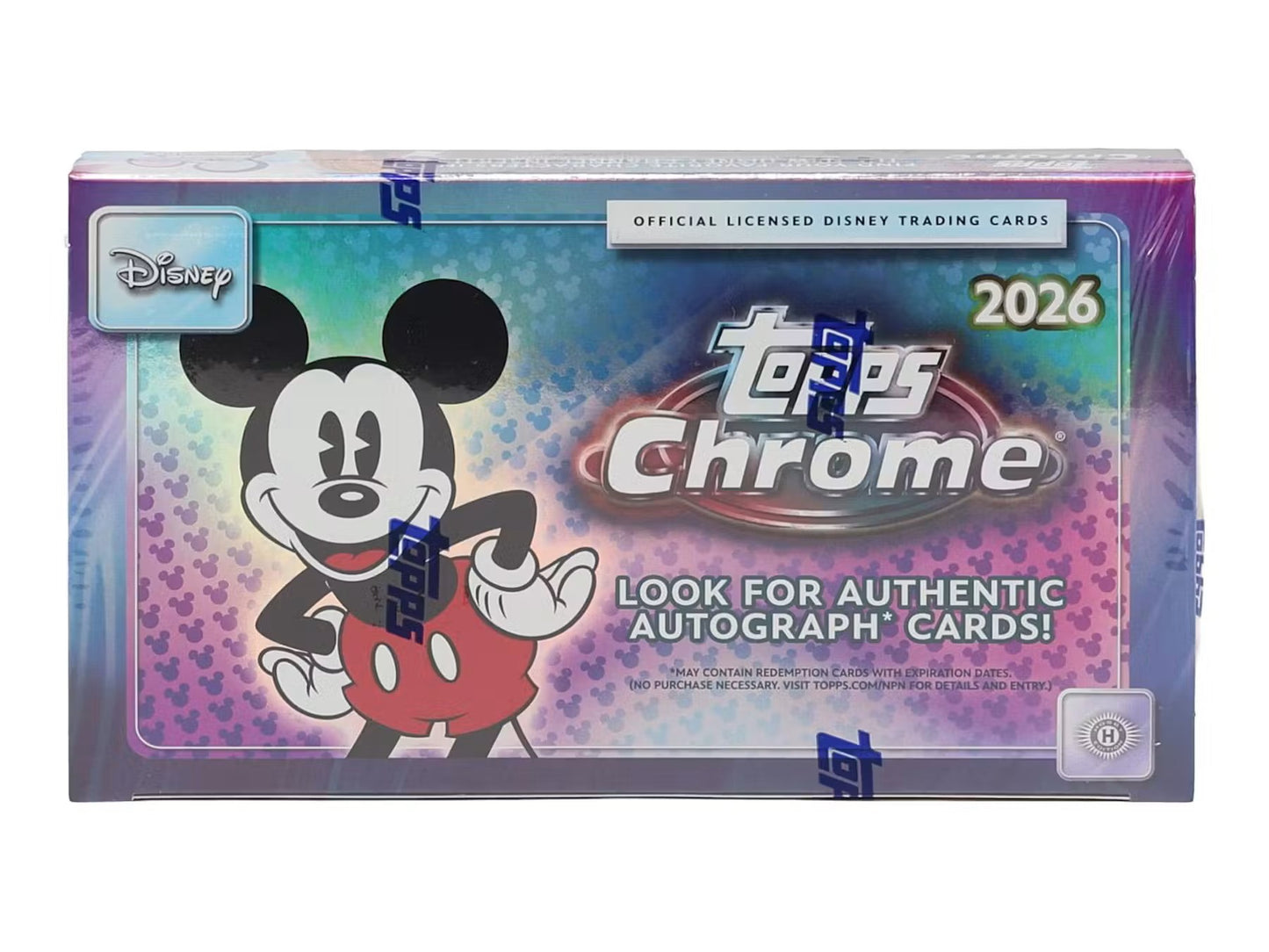 2026 Topps Disney Chrome Hobby Box Personal Break (Presale)