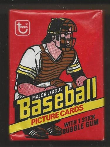 1978 Topps Baseball Wax Pack Personal Break
