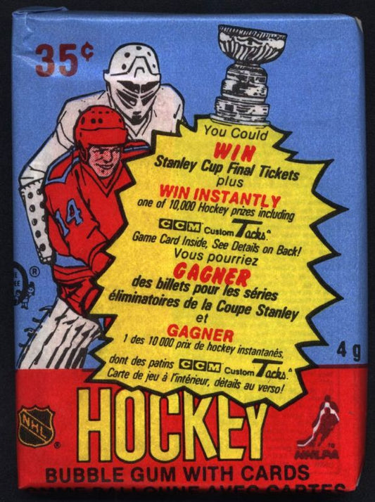 1984 OPC Hockey Wax Pack Personal Break