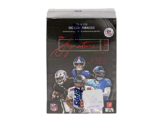 2025 Topps Signature Class Football Blaster Box Personal Break
