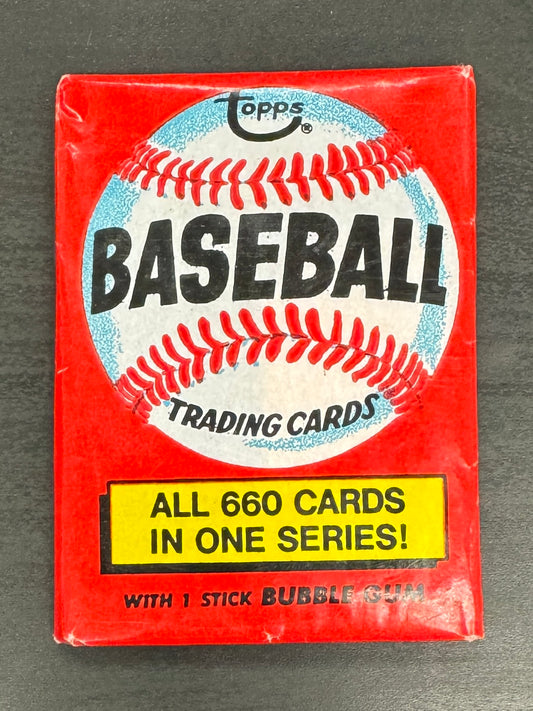 1976 Topps BB Wax Pack 10 Spot Random Card Break