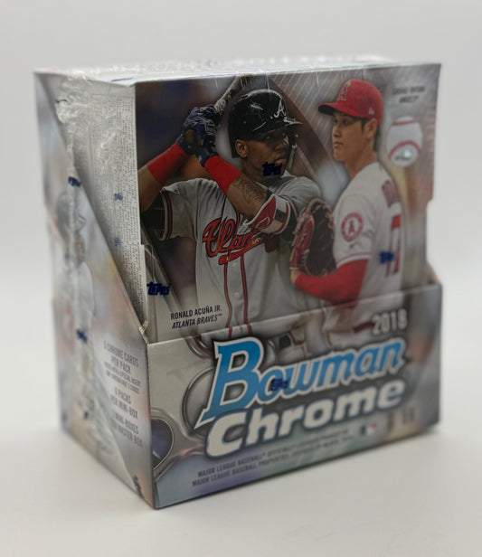 2018 Bowman Chrome Baseball Factory Sealed Hobby Master Box Personal Break