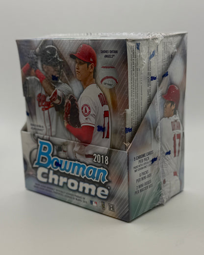 2018 Bowman Chrome Baseball Factory Sealed Hobby Master Box Personal Break