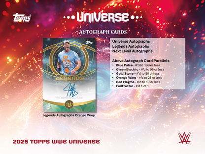 2025 Topps WWE Universe Blaster Personal Box