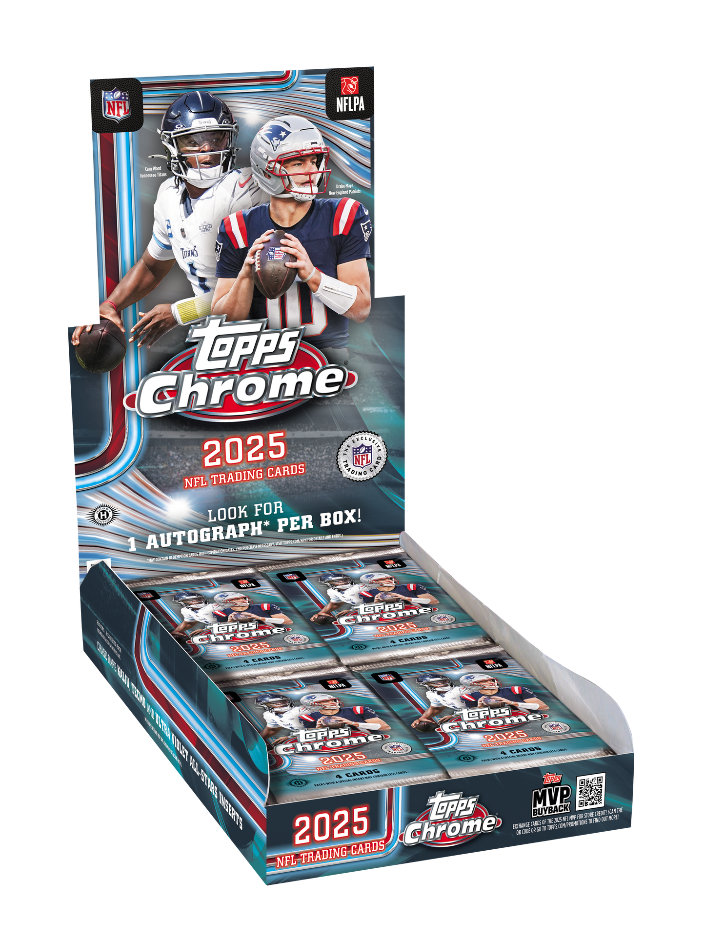 2025 Topps Chrome Football Hobby Box Personal Break