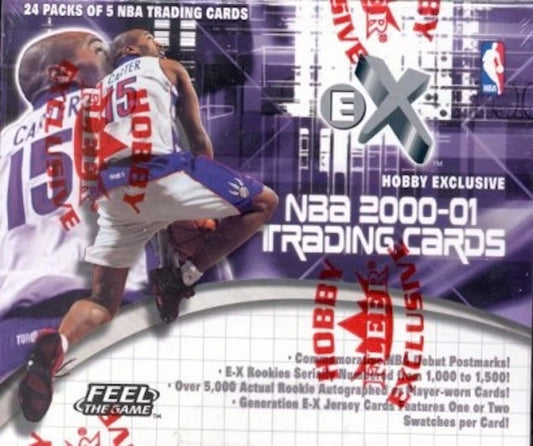 2000-01 Fleer Skybox E-X Basketball Hobby Quick Rip Pack