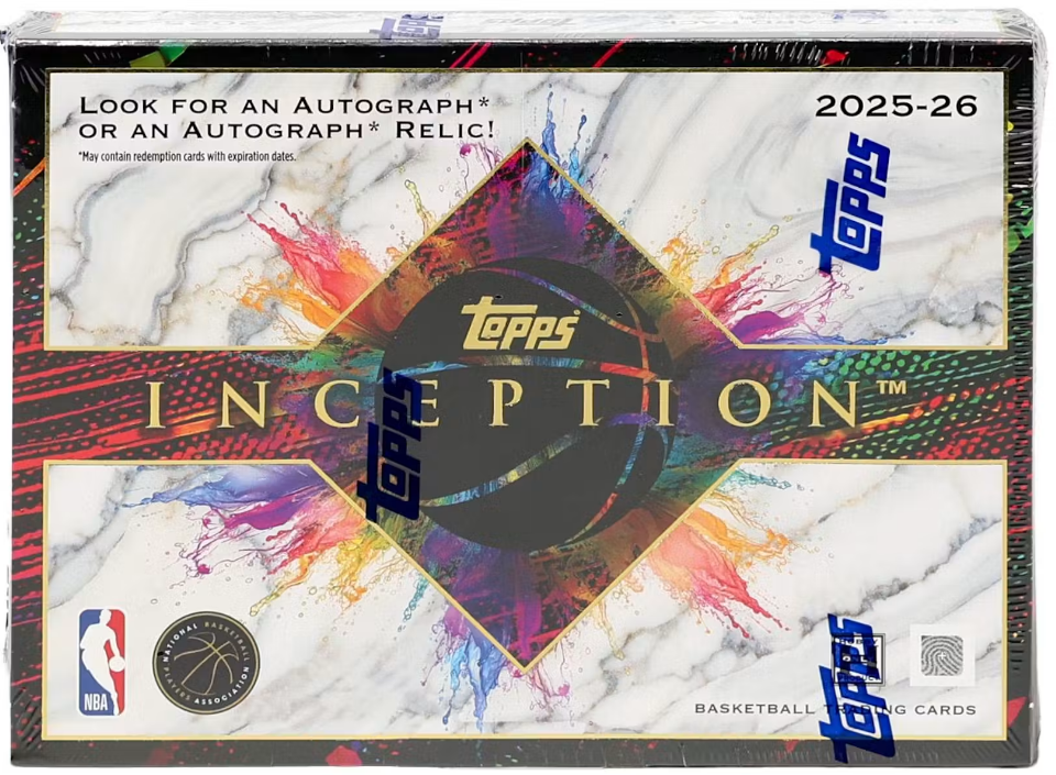 2025/26 Topps Inception Basketball Hobby Box Personal Break (Presell)