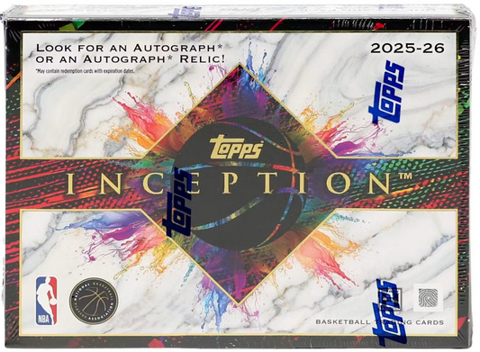 2025/26 Topps Inception Basketball Hobby Box Personal Break