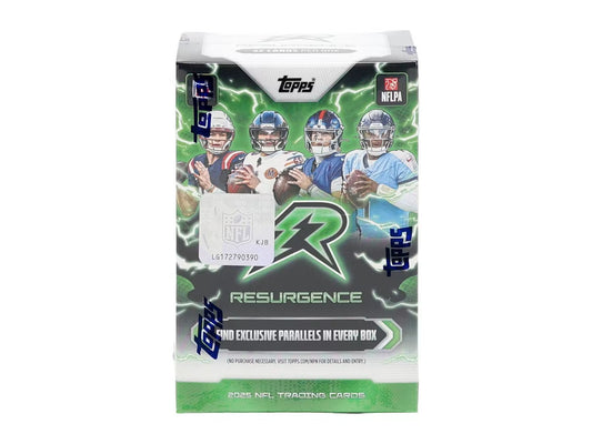 2025 Topps Resurgence Football Blaster Box Personal