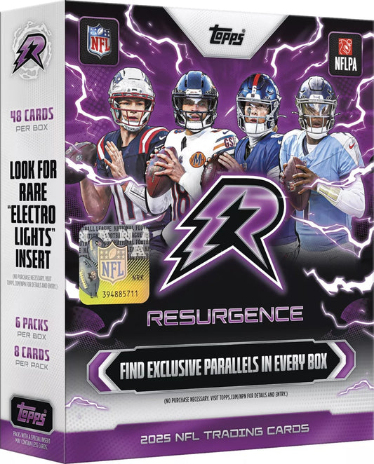 2025 Topps Resurgence Football Mega Box Personal