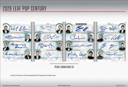 2026 Leaf Metal Pop Century Hobby Box Personal Break