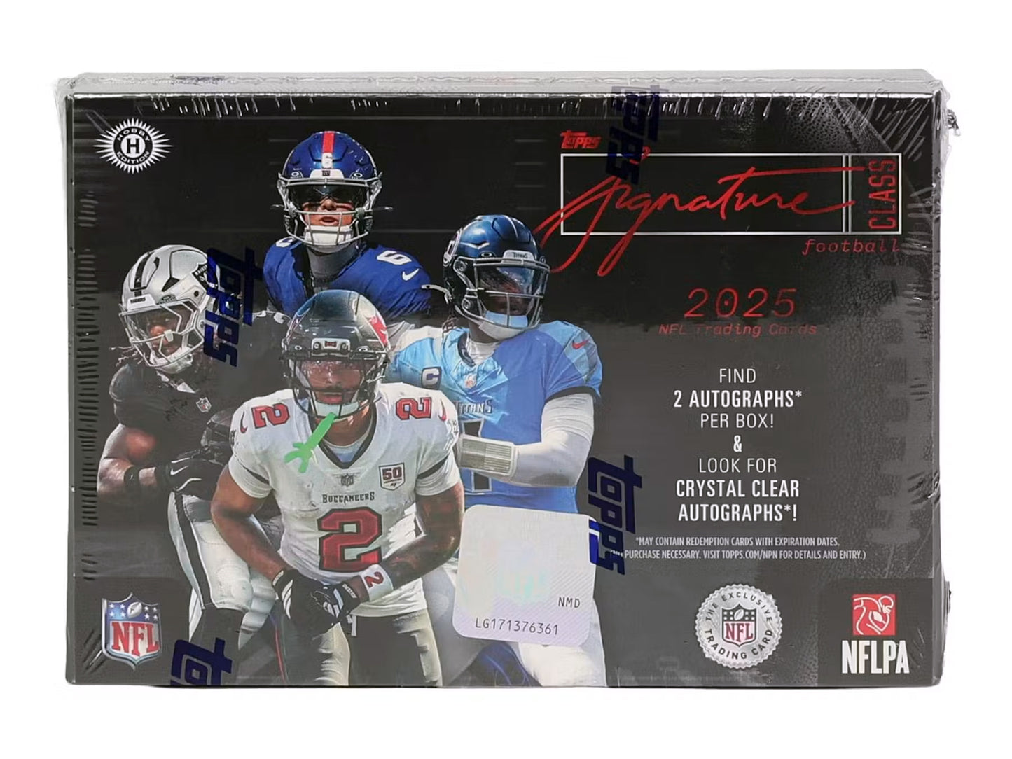 2025 Topps Signature Class Football Hobby Box Personal Break