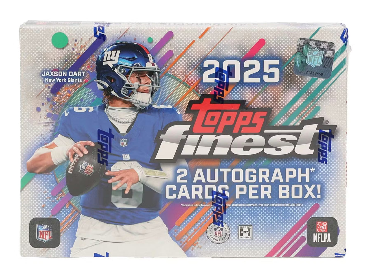 2025 Topps Finest Football Hobby Box Personal Break