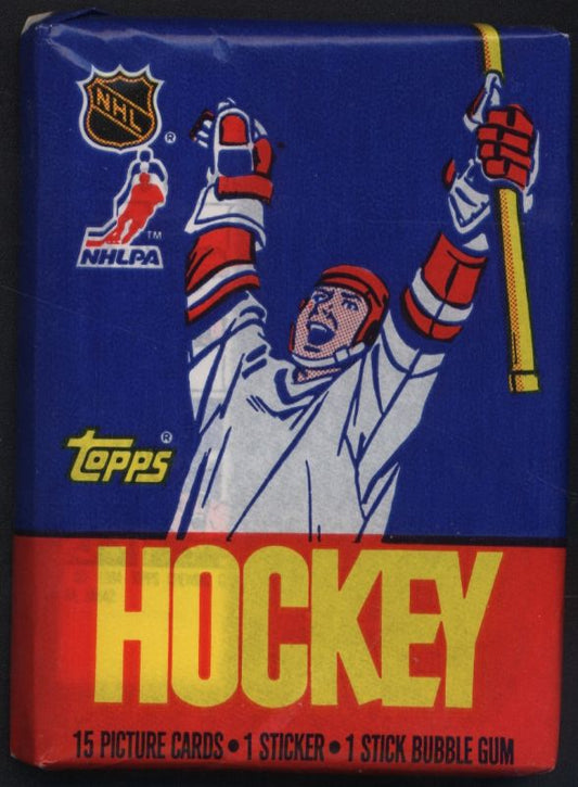 1986 Topps Hockey Wax Pack Personal Break